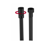 Душевой шланг Bossini Cromolux 1500 мм черный матовый A00167C.073.1_УЦ