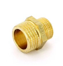 Ниппель резьбовой Tiemme 1500 1/2 x 3/8 дюйма НН 1500074