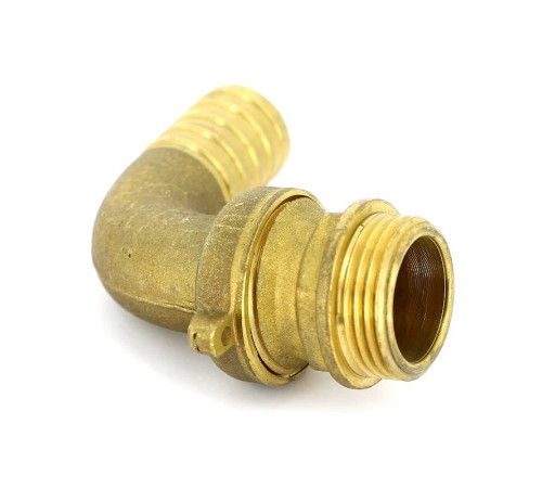 Штуцер для шланга Tiemme 1503 1/2 наружная резьба угловой разъемный 1500490