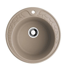 Кухонная мойка Omoikiri Tovada 51-SA Artgranit 51x51 см бежевый 4993412
