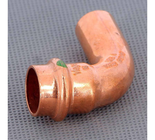 Угол-вставка 90° пресс Viega Profipress 18 мм медь 291655