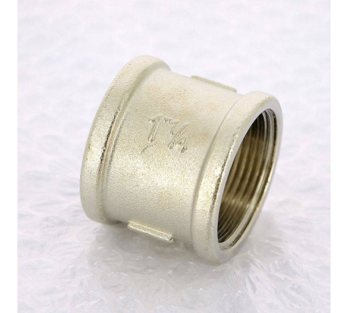 Муфта резьбовая Uni-Fitt никелированная ВР 1x1 1/4 602N5400