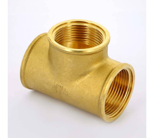 Тройник латунный Uni-Fitt 1 1/4 ВР 615G5550