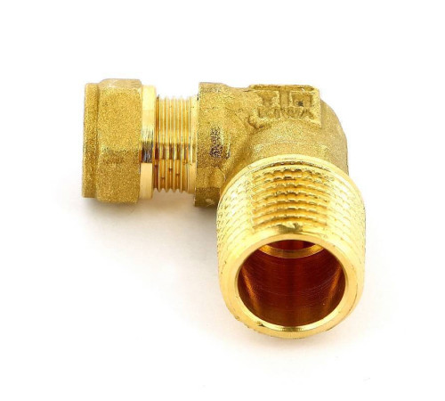 Угольник обжимной Tiemme 10х1/2 НР 1100042