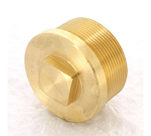 Заглушка бронзовая Viega 2 наружная резьба 322151