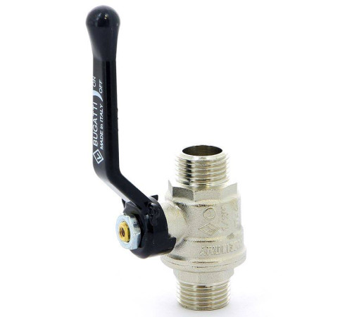 Кран шаровой Bugatti Oregon 325 1/2 Н-Н полнопроходной с ручкой 03250020