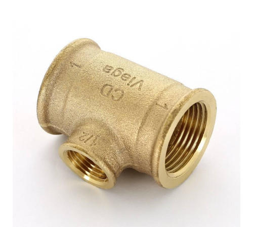 Тройник бронзовый Viega 1x1/2x1 ВР 362515