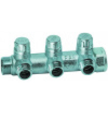 Коллектор запорный MULTIFAR FAR 1 ВР-НР 3 отвода M24x19 FK 3900 C1