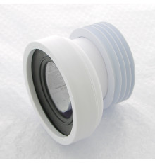 Труба фановая Acaplast L=120 мм с манжетой и смещением 20 мм 97-107/110 мм 508948