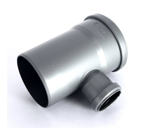 Тройник канализационный Sinikon Стандарт 110x50 мм 87° 510035.R