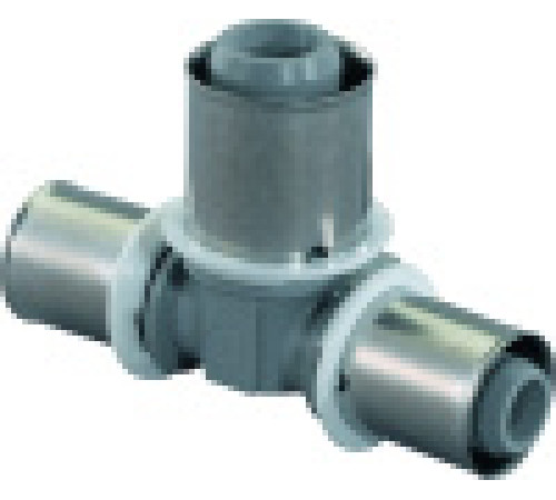 Тройник редукционный PPSU Uponor S-Press 25-16-16 мм (замена на 1039953) 1022727