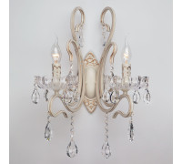 Бра с хрусталем 12205/2 белый