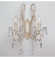 Бра с хрусталем 12205/2 белый