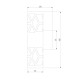 Настенный светодиодный светильник Fanc черный MRL LED 1023