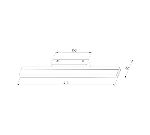 Настенный светодиодный светильник Tabla Tabla LED хром