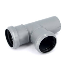 Тройник канализационный Sinikon Стандарт 50x50 мм 87° 508017.R