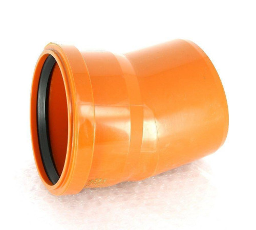 Отвод для наружной канализации Ostendorf KGB 110 мм 15° 220200