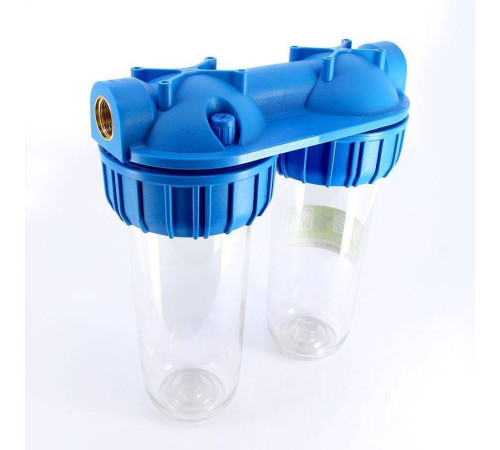 Корпус фильтра двойной Atlas Filtri DUPLEX PLUS 10 3/4 дюйма 3P SX ZA133T084