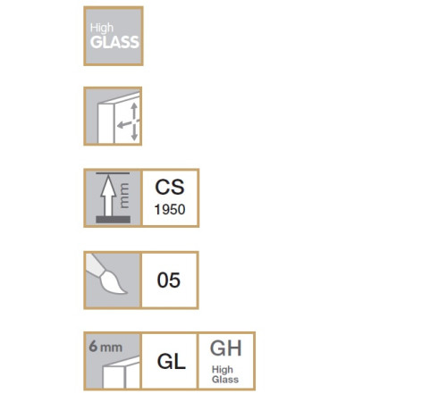 Душевая кабина 1/4 круга Provex Combi 1000х1950 мм R550 6005 CS 05 GH R