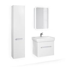 Пенал подвесной Laparet Accord белый Acc.04.115/P/W