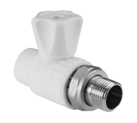 Кран шаровой для радиатора Valfex прямой 25 мм x 1/2 1224429