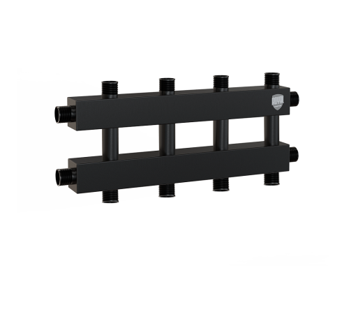 Коллектор распределительный Royal Thermo на 4-5 выходов Ду 25 с кронштейнами 1226136