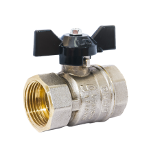 Кран шаровой LD Pride 47.25.B-B.Б Ду 25 ВР-ВР бабочка 47.25.B-B.Б