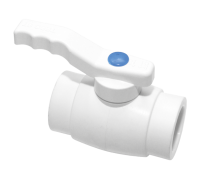 Кран шаровой TEBO PP-R 32 мм Стандарт белый 015063003
