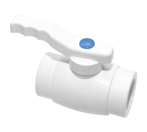 Кран шаровой TEBO PP-R 32 мм Стандарт белый 015063003