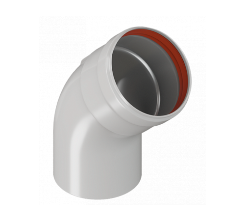 Колено дымохода Royal Thermo 80 мм 45° MF RTE 01.012