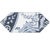 Декор Kerama Marazzi Алмаш синий глянцевый 14х34 см HGD\A512\35000