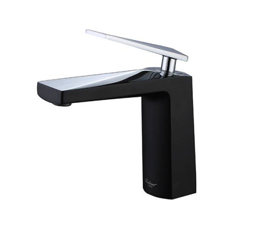 Смеситель для раковины Boheme Venturo черный хром 371-B