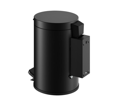 Ведро для мусора настенное KEUCO PLAN 3 л черный матовый 14977 370000
