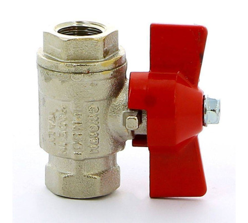 Кран шаровой Itap IDEAL 1/4 ВВ ручка-бабочка 0920014