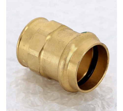 Муфта переходная пресс-В Viega Sanpress бронза 28х1 1/4 298104