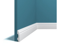 Плинтус напольный Perfect Plus P27 70х14х2400 мм 1489