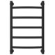 Полотенцесушитель водяной Сунержа Галант+ 600x400 мм матовый черный 31-0200-6040