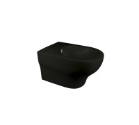 Биде подвесное Boheme Fiore 53х36 см 1 отверстие черный 978-BIDET-B