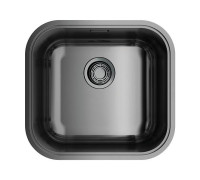 Кухонная мойка Omoikiri Omi 44-U/I-GM вороненая сталь 44,5x41,5 см 4993191
