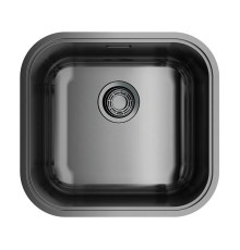 Кухонная мойка Omoikiri Omi 44-U/I-GM вороненая сталь 44,5x41,5 см 4993191