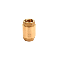 Клапан обратный муфтовый MVI 1 1/2 латунный сердечник BL.522.07