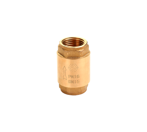 Клапан обратный муфтовый MVI 1 1/2 латунный сердечник BL.522.07