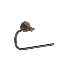 Держатель для туалетной бумаги подвесной Boheme Uno глянцевая оружейная сталь 10975-SGM