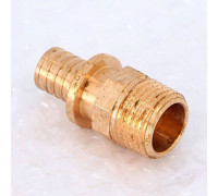 Муфта с наружной резьбой Rehau Rautitan RX+ 16х1/2 бронза 456311
