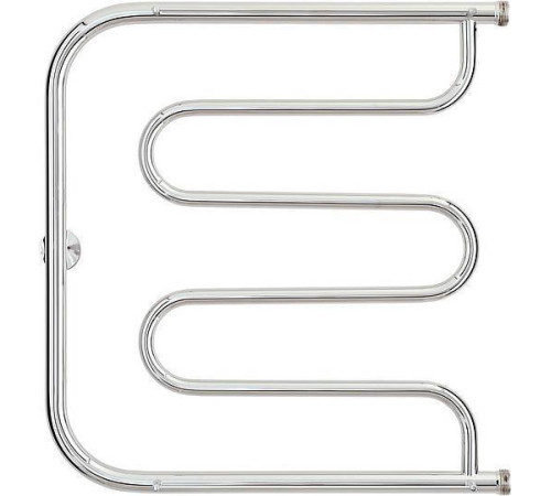 Полотенцесушитель водяной Стилье Тандем 60x60 см нержавеющая сталь 00016-6060