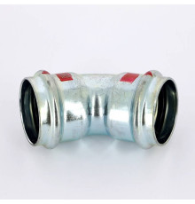 Угол пресс 45° Viega Prestabo 35 мм оцинкованная сталь 558307