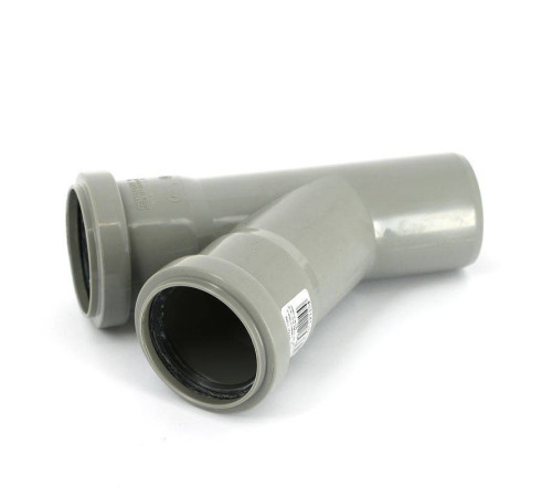 Тройник внутренней канализации Ostendorf HT HTEA 50/50 мм 45° 112200