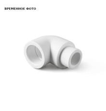 Угольник 90° Pro Aqua переходной наружная-внутренняя резьба 20 мм серый PA13608PG