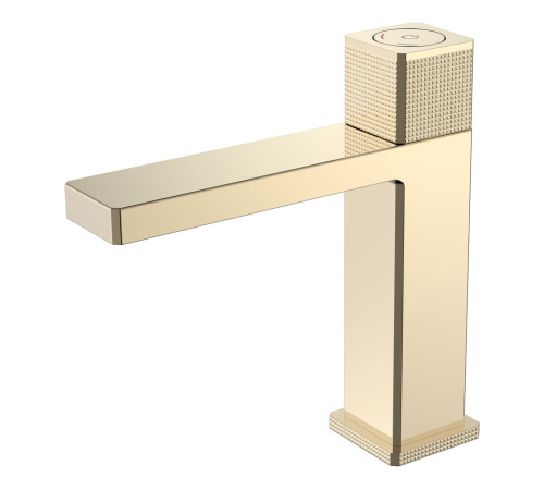 Смеситель для раковины автоматический Boheme Quad золото 159-G