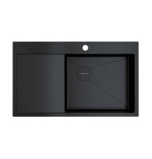 Кухонная мойка Omoikiri Akisame 86-R Side-GB 86x51 см нержавеющая сталь графит 4997044